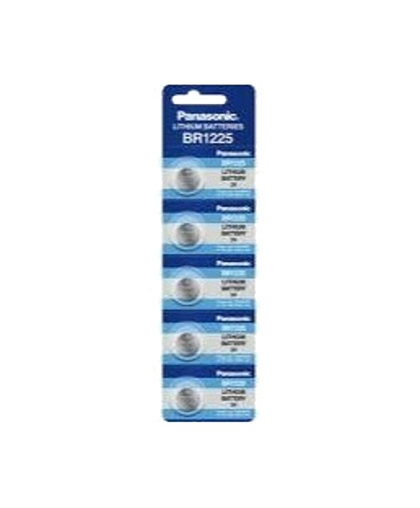 Pila litio br1225 panasonic blister de 5 unidades