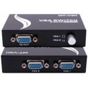 Mini switch vga 2 puertos metal