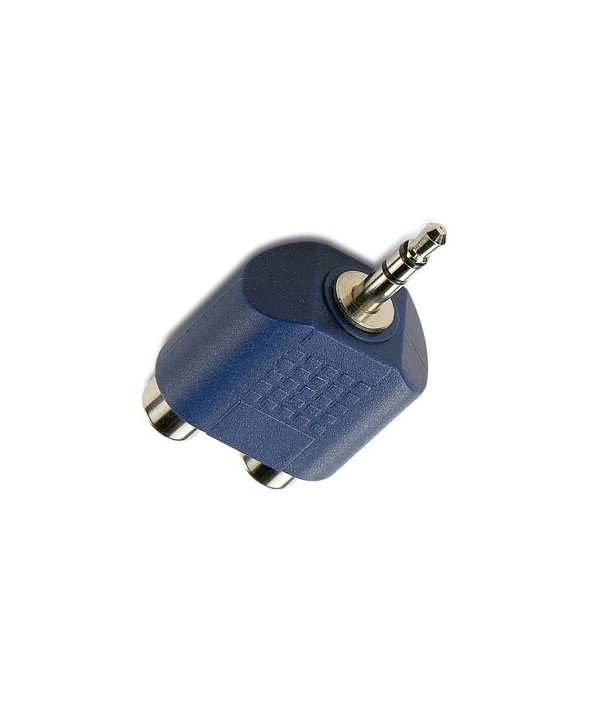 Adaptador jack 3.5 st/m a 2 rca h granel