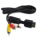 Conexion ps2/ps3 a 3 rca audio/video 1.5 metros