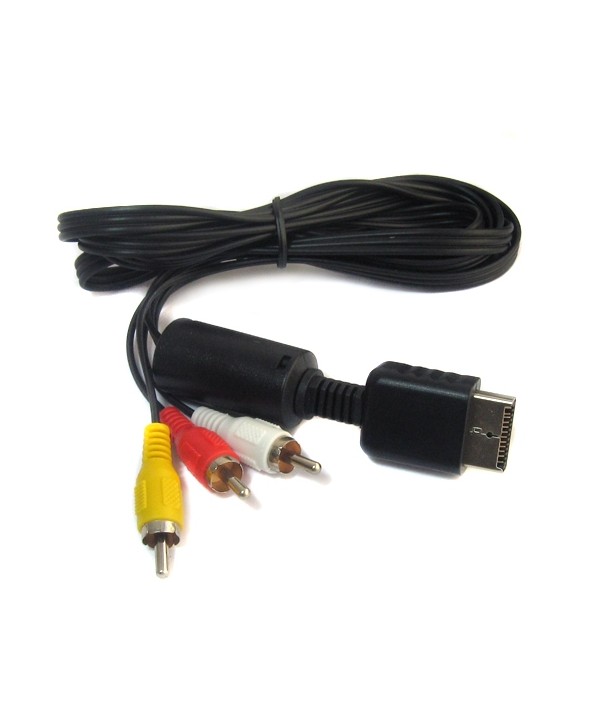 Conexion ps2/ps3 a 3 rca audio/video 1.5 metros