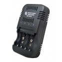 Cargador inteligente 1-4 bat.aa/aaa 9v ni-cd/mh 1500ma 