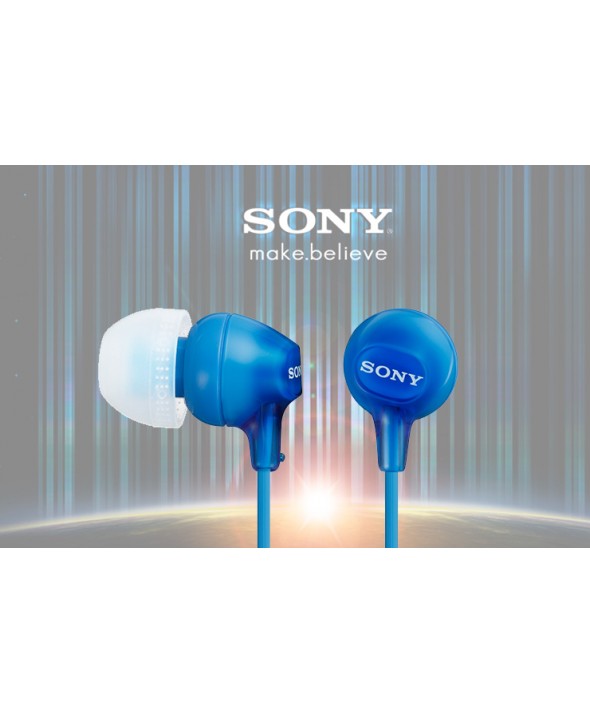 Auricular intraoido sony mdrex15rs azul