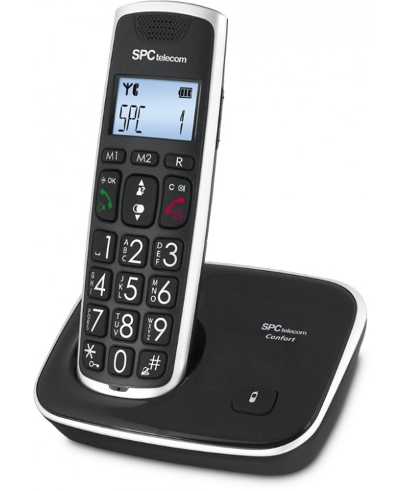 Telefono inalambrico telecom 7608n negro