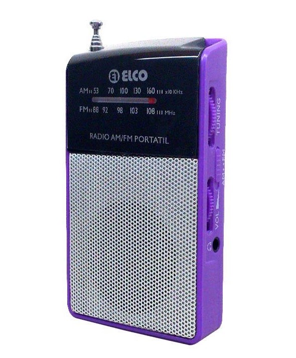 Radio de bolsillo am/fm atalvoz exterior pd897