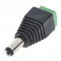 Conector alimentacion jack 5.5x2.1 hembra atornill