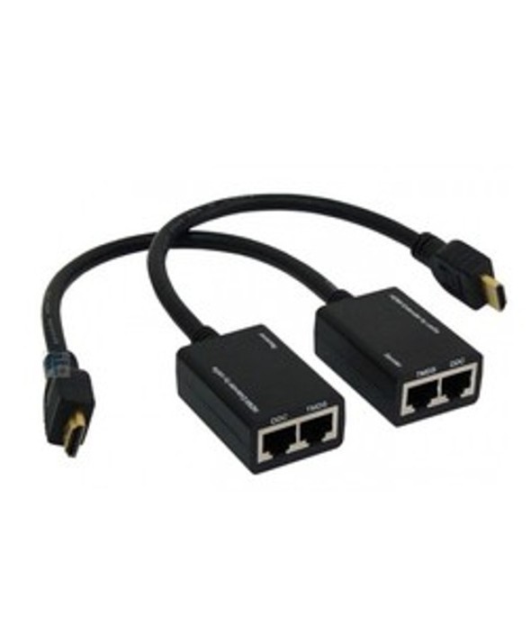 Extensor 30 m hdmi por rj45 1080i