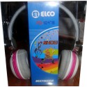 Auricular elco diadema pd1047 ø40mm blanco/rosa