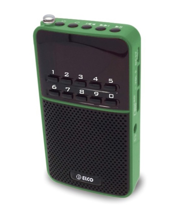 Radio multimedia mp3 micro sd altavoz elco