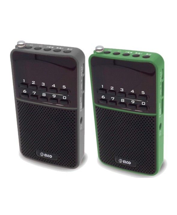 Radio multimedia mp3 micro sd altavoz elco