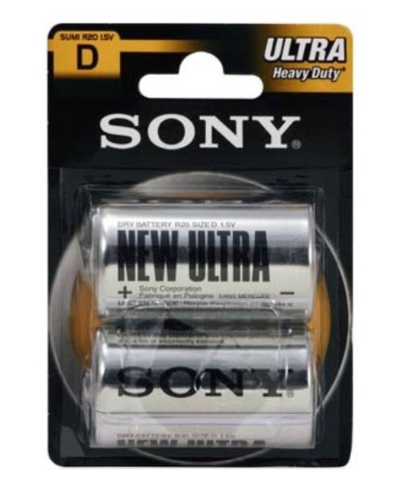 Pilas salina r20 (d) sony