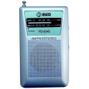 Radio de bolsillo am/fm altavoz exterior elco