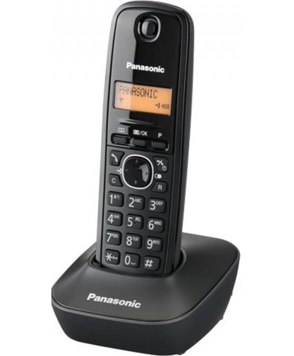 Telefono inalambrico panasonic kxtg1611 negro