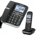 Telefonos dect daewoo duo base + inalambrico