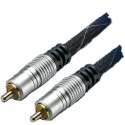 Conexion audio rca m/m audio ht 50 ohm 1.5m