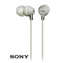 Auricular intraoido sony mdrex15rs blanco