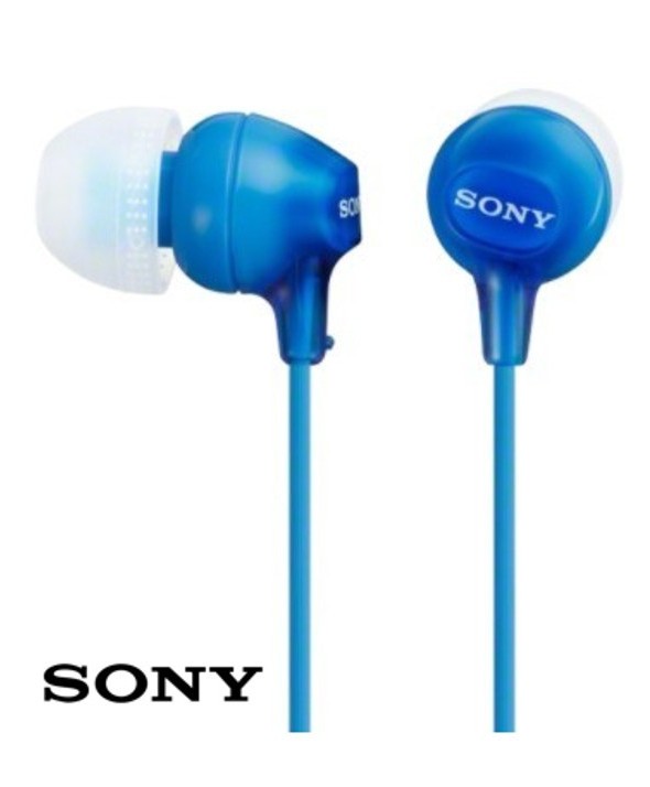 Auricular intraoido sony mdrex15rs azul