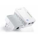 Kit emisor wiffi por red electrica av500 tp-link.