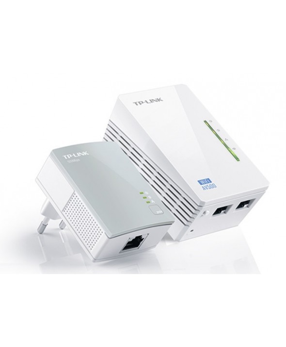 Kit emisor wiffi por red electrica av500 tp-link.