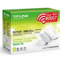 Kit emisor wiffi por red electrica av500 tp-link.