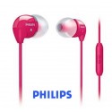 Auricular intraoido con micro m/l philips rosa