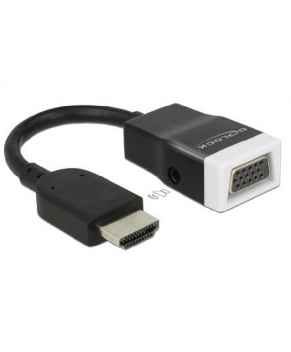 Convertidor hdmi a vga+audio sin alimenacion delock