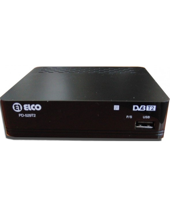 Tdt elco pd-529t2 sobremesa usb grabador hd t-2