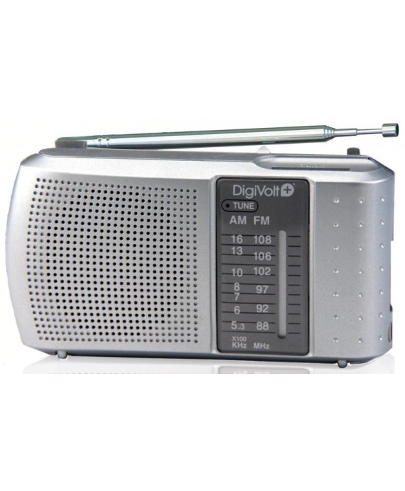 Radio am/fm altavoz apaisada digivolt