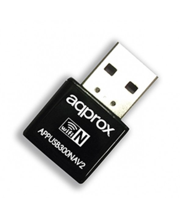 Adaptador wifi n nano usb 300 mbps approx