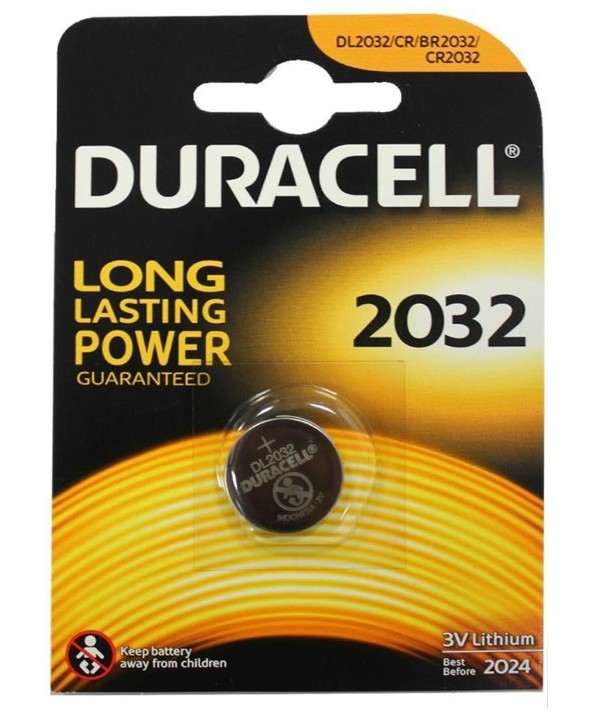 Pila litio cr2032 duracell blister 1 unidad