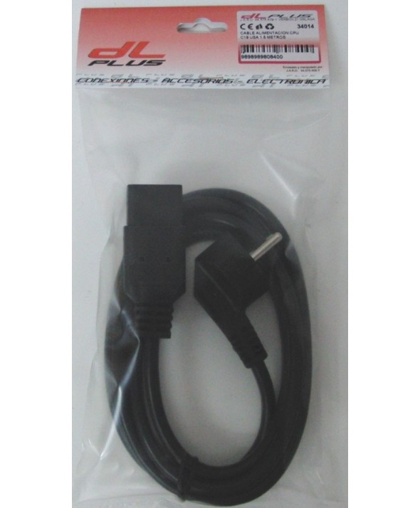 Cable alimentacion cpu c19 usa 1.5 metros