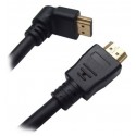 Conexion hdmi m/m 30awg codo 90º v1.4 cable 1.8m