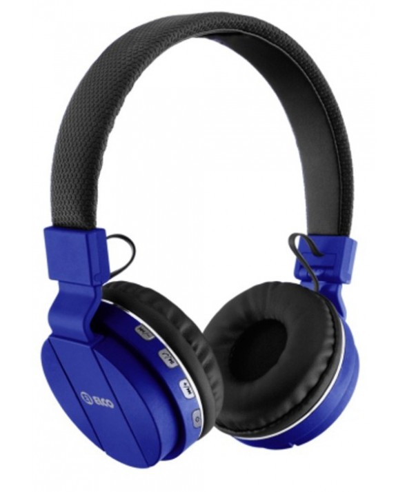 Auricular diadema bluetooth m/l azul elco