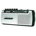 Radio am/fm con cassette grabador daewoo