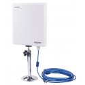 Antena panel 26dni wireless n direccional 2w usb adapter