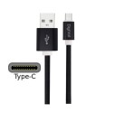 Conexion usb-c macho a usb 1m nylon 2.4a digivolt