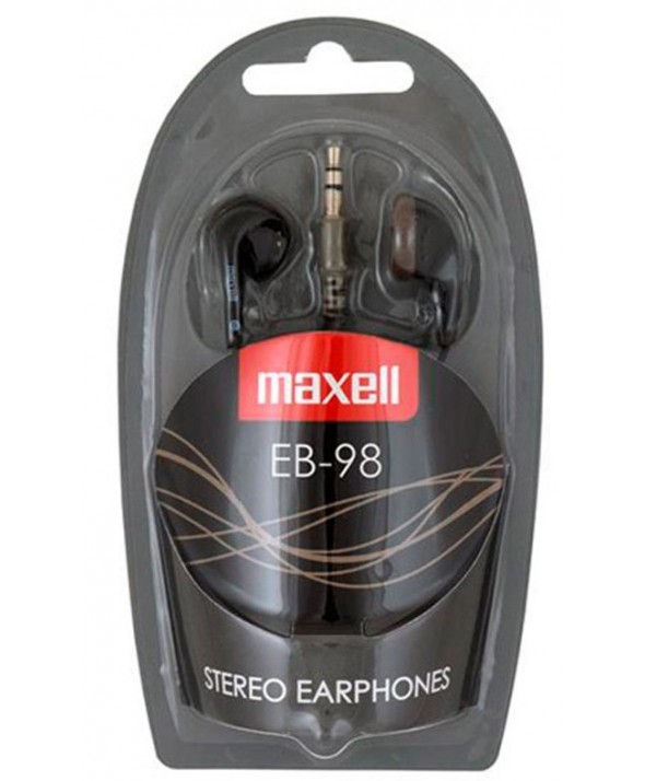 Auricular maxell eb-98 jack 3.5 colores varios