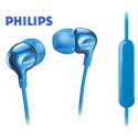 Auricular intraoido silicona philips micro m/l azul