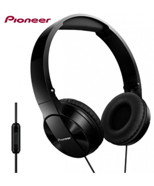 Auricular diadema pioneer con micro negro