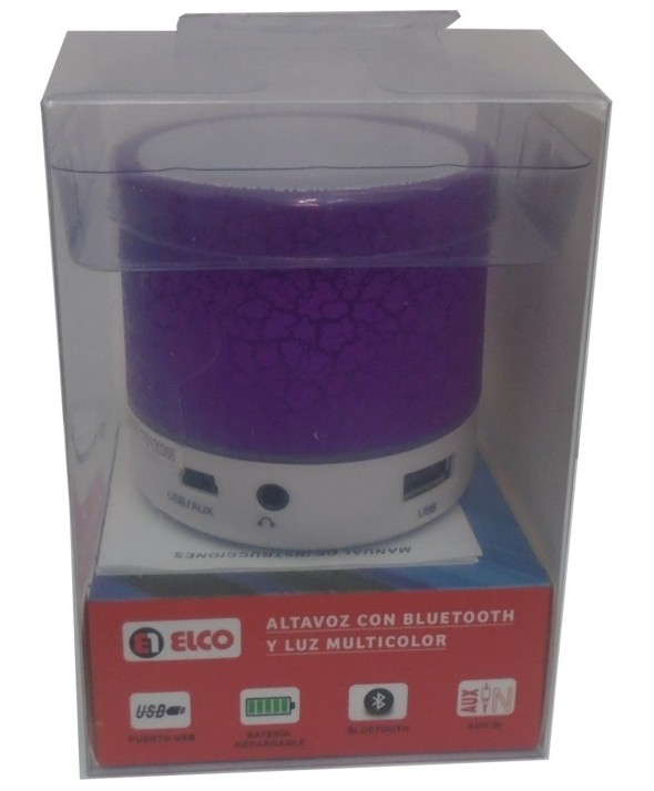 Altavoz multimedia bluetooth + manos libres + usb + radio elco