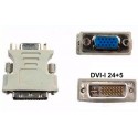 Adaptador dvi-i 24+5 macho a vga hembra