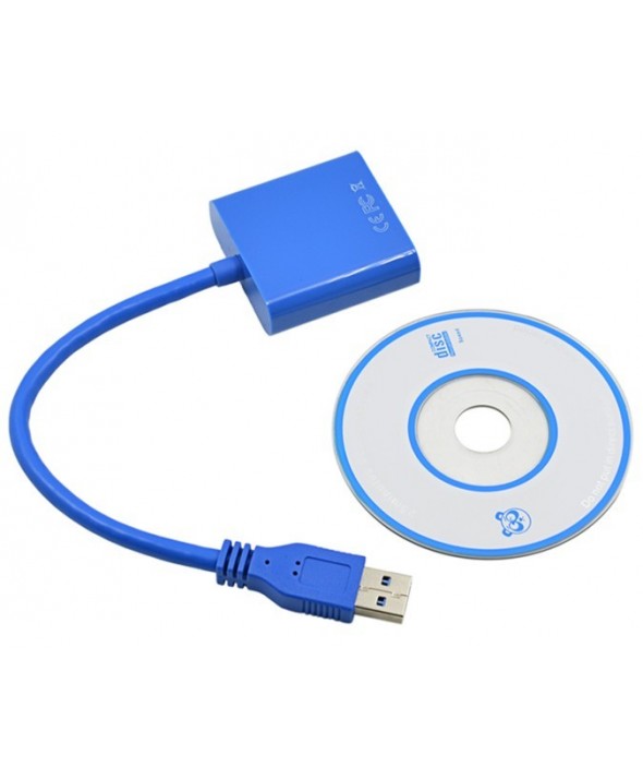 Convertidor usb 3.0 a vga con driver