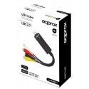 Capturadora audio-video por usb 2.0 rca+svideo