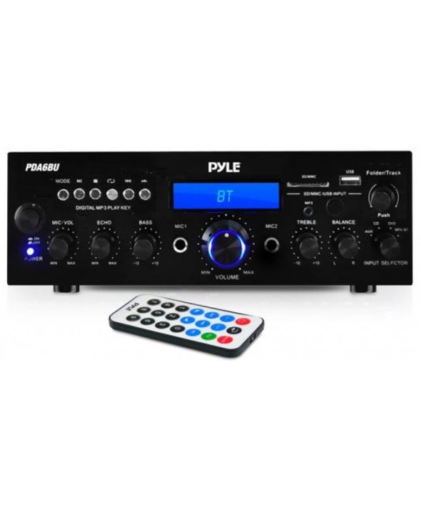 Amplificador hifi 2x200 w multimedia pyle pro