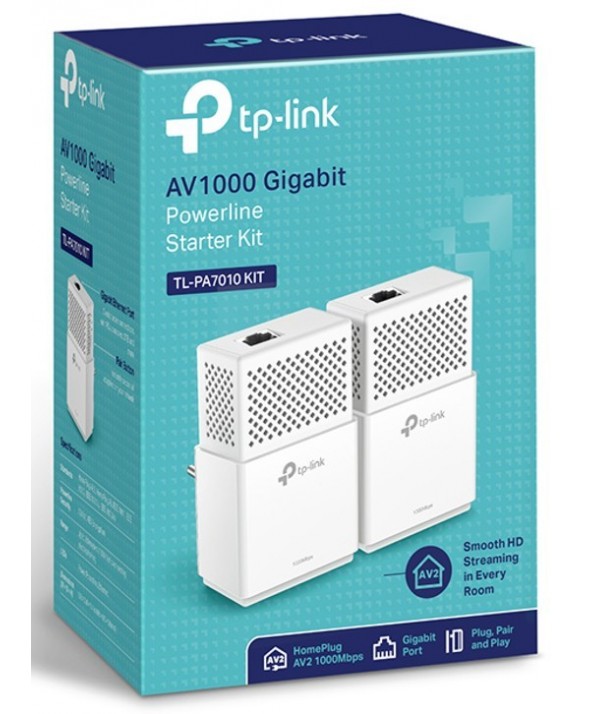 Homeplug wiffi por red electrica av1000 tp-link