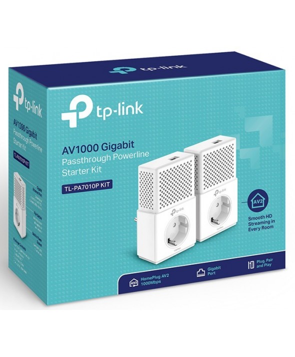 Homeplug wiffi por red electrica av1000 tp-link