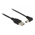 Conexion usb "a" macho a jack (5.5x2.1) 90º 1.5m