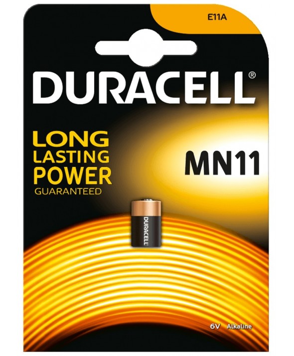 Pila alcalina mn11 21a 6v duracell blister de 1 unidad