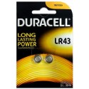 Pila alcalina lr43 1.5v duracell blister de 2