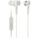 Auricular intraoido extra bass sony m/l blanco